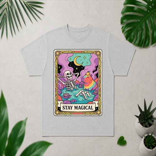 Stay Magical Skeleton Capybara Tarot Card Tops PNG SVG 4 Stay Magical Skeleton Capybara Tarot Card Tops PNG SVG