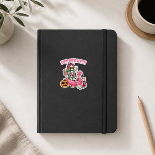 Summerween Girl Skeleton Coquette Leopard Bow Sticker 4 Summerween Girl Skeleton Coquette Leopard Bow Sticker