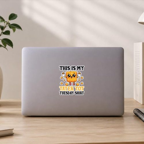Tater Tot Vintage Sticker 3 Tater Tot Vintage Sticker