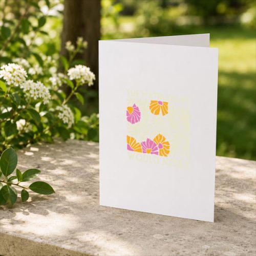 The Matriarchy Would Never Feminist Botanical Greeting Card 2 The Matriarchy Would Never Feminist Botanical Greeting Card