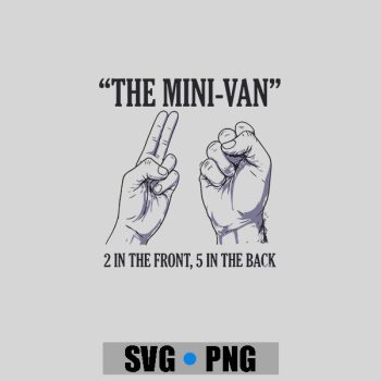 Homepage 97 The Minivan 2 In The Front 5 In The Back Joke PNG SVG