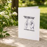 The Minivan 2 In The Front 5 In The Back Joke Greeting Card