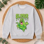 The Real Ghostbusters Ecto Green Slimer 80s Cartoon PNG SVG
