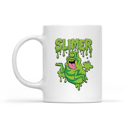 The Real Ghostbusters Ecto Green Slimer 80s Cartoon Mug 1 The Real Ghostbusters Ecto Green Slimer 80s Cartoon Mug