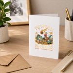 The Vibe Is In Shambles Greeting Card