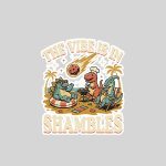 The Vibe Is In Shambles Sticker