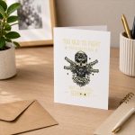 Too Old To Fight Too Slow To Run But I Can Still Shoot Greeting Card