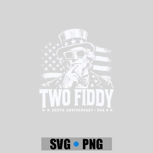 Two Fiddy Vintage PNG SVG