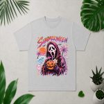 Vintage Spooky Ghost Beach Summer Vacation Summerween PNG SVG