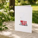 Waiting On Parts Mechanic Skeleton Auto Repair Life Greeting Card