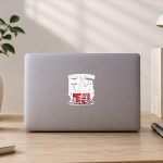 Waiting On Parts Mechanic Skeleton Auto Repair Life Sticker