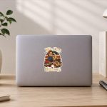 We Can Quilt It Rosie Riveter Quilting Sewing Machine Craft Sticker