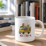 Welcome Back To School Bus 1st Day Of School Teacher Mug