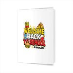 Welcome Back To School Lunch Lady Food Service Greeting Card