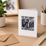 Yes Thats Correct And The Horse You Rode In On Cow Greeting Card
