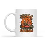 You Call It Summer I Call It Suffering Coffin Skeleton Mug