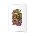 You Call It Summer I Call It Suffering Skeleton Greeting Card