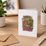 You Call It Summer I Call It Suffering Skeleton Greeting Card