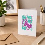 You Will Not Break Me Motivational Resilience Greeting Card